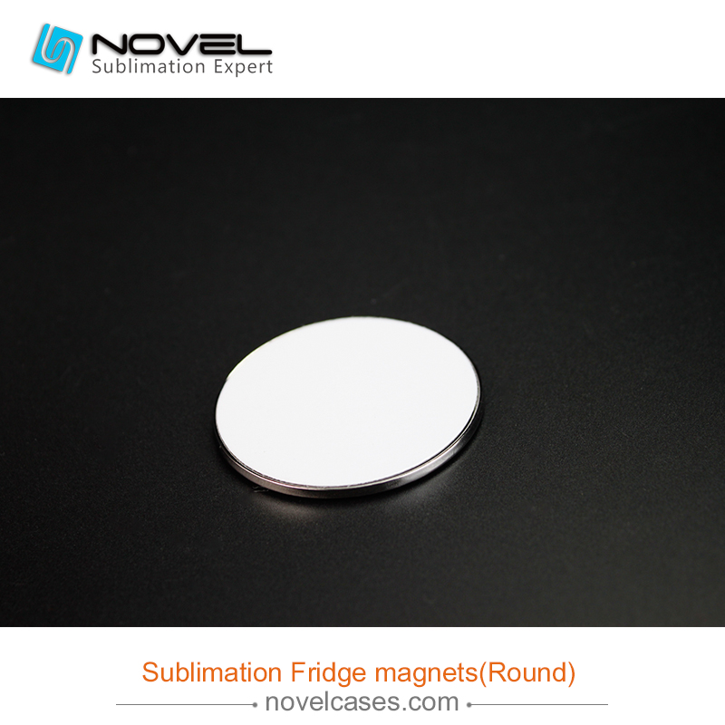 Sublimation Fridge Magnets, Round Shape
