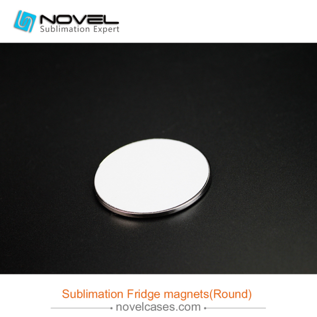Sublimation Fridge Magnets, Round Shape