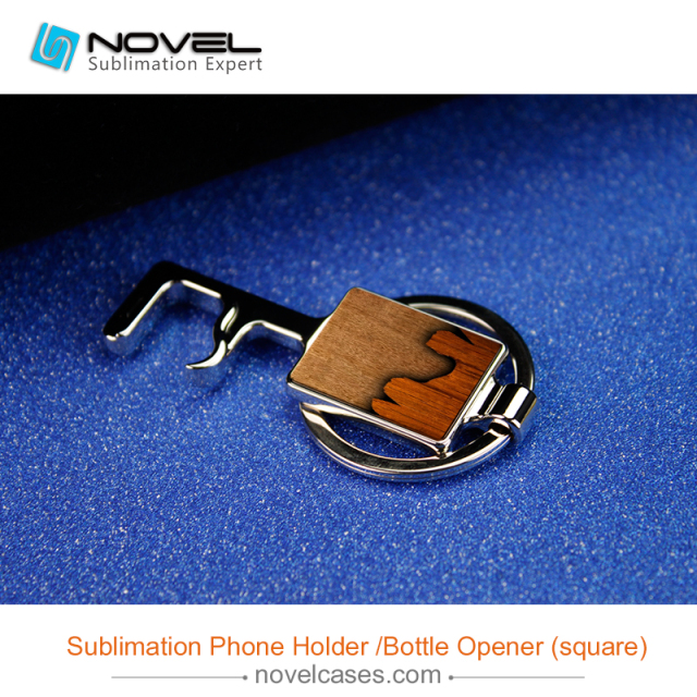 Sublimation phone holder Bottle Opener, Squre Shape