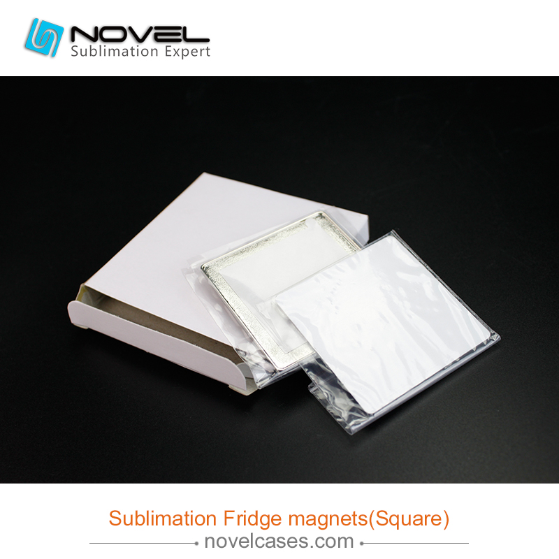 Sublimation Fridge Magnets, Square Shape