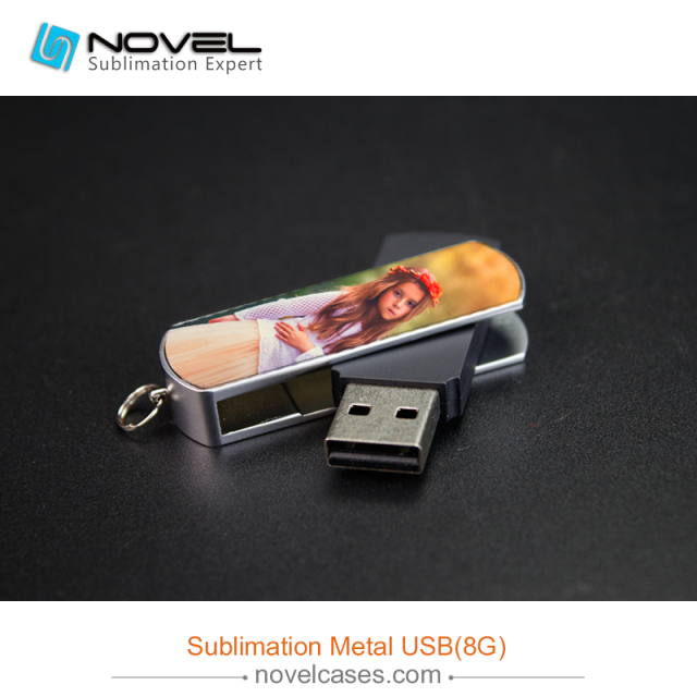 Sublimation Metal USB with 8GB