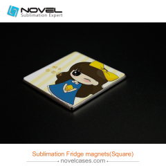 Sublimation Fridge Magnets, Square Shape