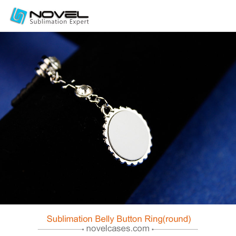 Sublimation Belly Bottom Ring, Round Shape