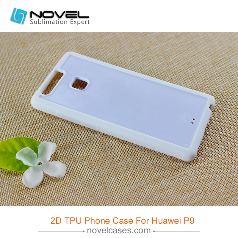 2D TPU  sublimation phone case for Huawei P9, Hot Sale!!!