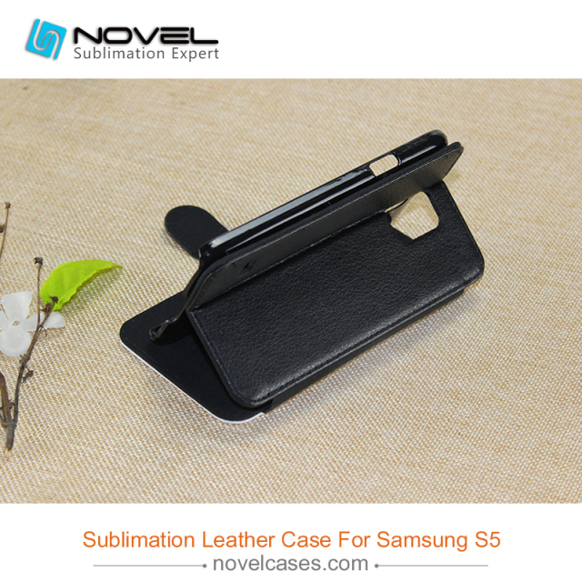 pu leather sublimation wallet  for Sam galaxy s5