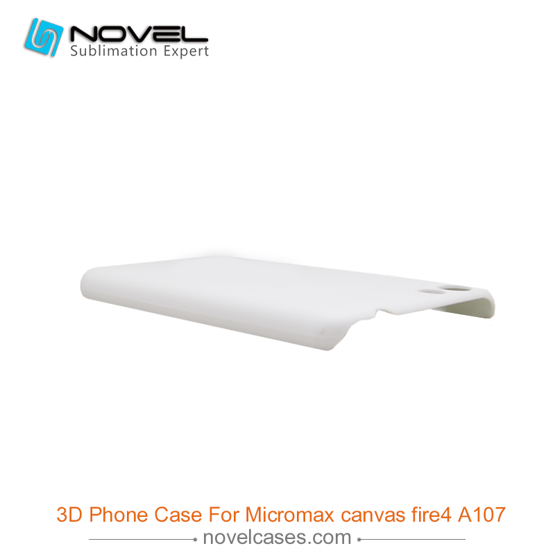3D sublimation phone case for Micromax Canvas Fire 4 A107