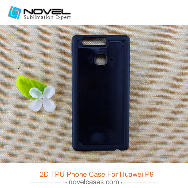 2D TPU  sublimation phone case for Huawei P9, Hot Sale!!!