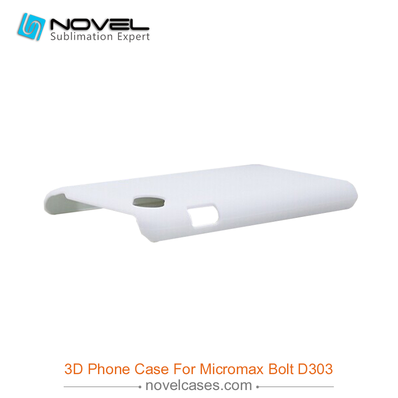 3D sublimation phone case for Micromax  Bolt D303