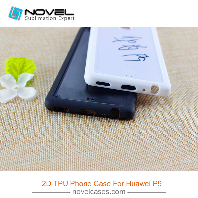 2D TPU  sublimation phone case for Huawei P9, Hot Sale!!!