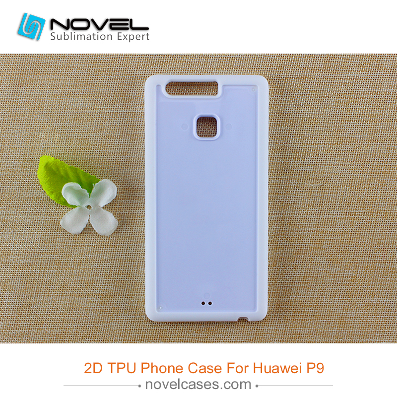 2D TPU  sublimation phone case for Huawei P9, Hot Sale!!!