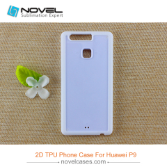2D TPU  sublimation phone case for Huawei P9, Hot Sale!!!