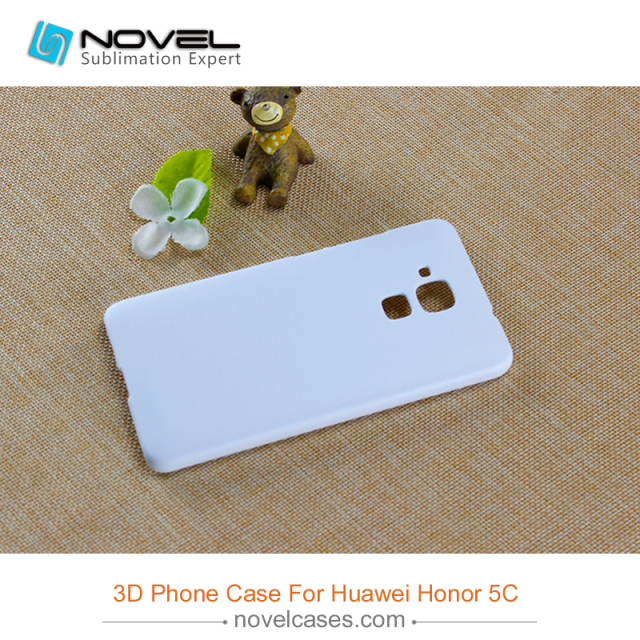 For Huawei Hornor 5C/Honor 7 Lite Sublimation 3D Blank Plastic Cell Phone Cover