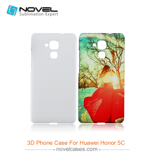 For Huawei Hornor 5C/Honor 7 Lite Sublimation 3D Blank Plastic Cell Phone Cover