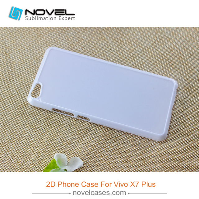 Latest 2D sublimation mobile phone cover for Vivo X7 plus , 2016 latest arrivals