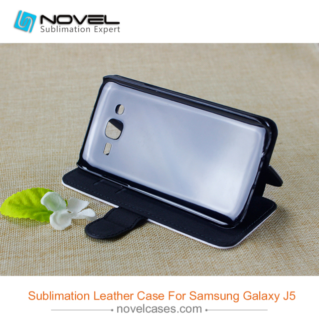 New Style Pu Leather mobile phone case for Sam Galaxy  J5