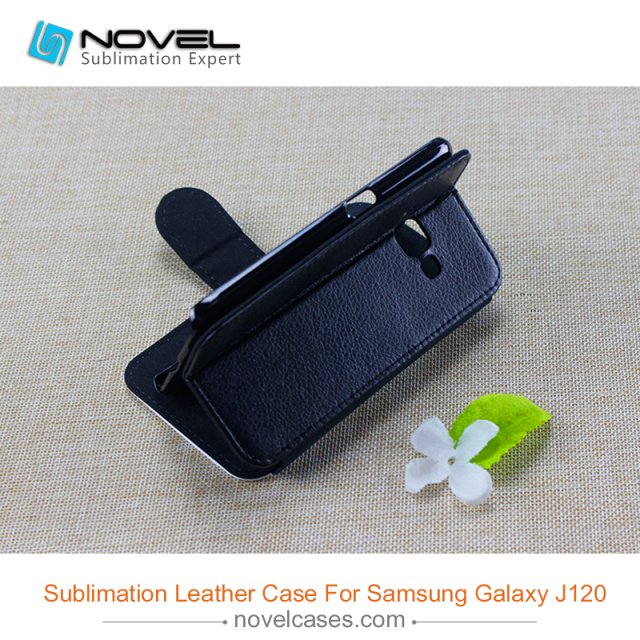 High quality  Pu Leather phone case for Sam galaxy J120F