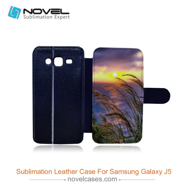 New Style Pu Leather mobile phone case for Sam Galaxy  J5