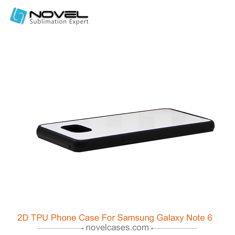Latest 2D Sublimation Rubber Phone Case for SAM Galaxy Note 6