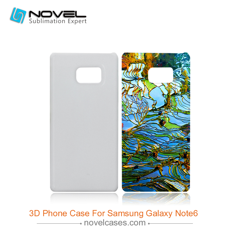 Custom Design sublimation  phone cover for Sam Galaxy Note 6