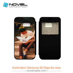 Blank Sublimation Smart flip Cover for Sam Galaxy s6 edge