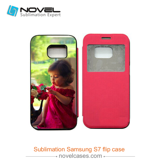 DIY Sublimation Smart flip Cover for Sam Galaxy s7