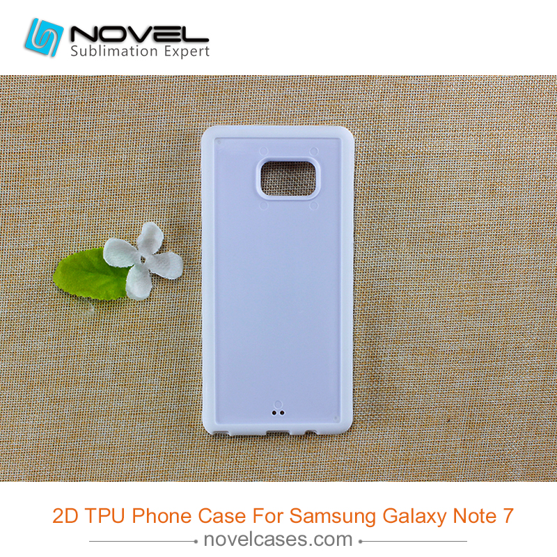 Blank Sublimation Rubber Phone Case for Sam Galaxy Note 7