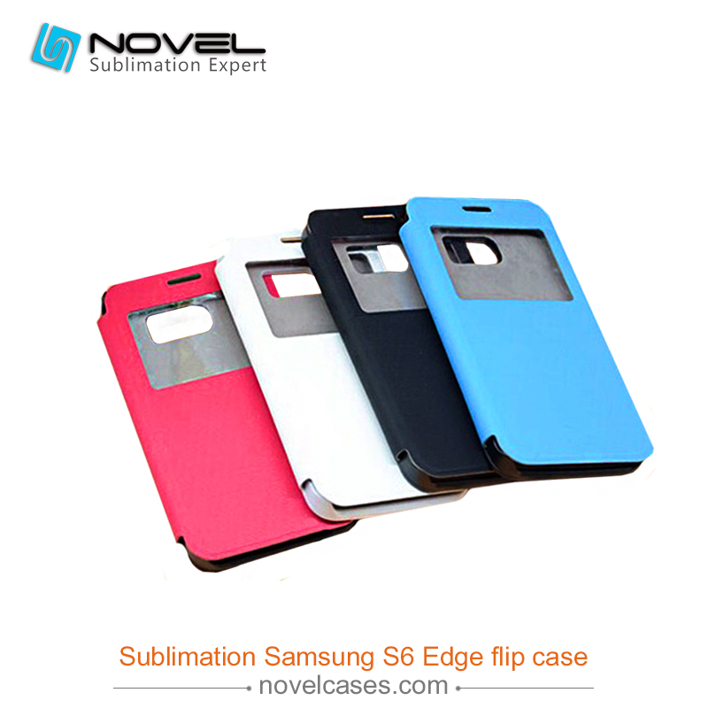 Blank Sublimation Smart flip Cover for Sam Galaxy s6 edge