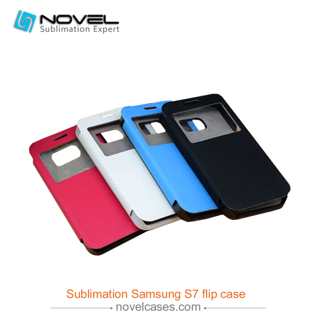 DIY Sublimation Smart flip Cover for Sam Galaxy s7