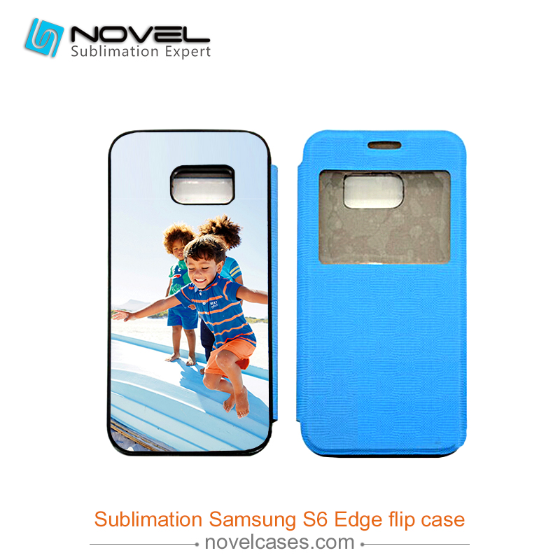 Blank Sublimation Smart flip Cover for Sam Galaxy s6 edge