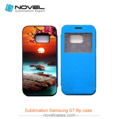 DIY Sublimation Smart flip Cover for Sam Galaxy s7
