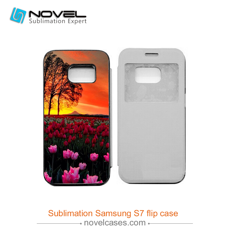 DIY Sublimation Smart flip Cover for Sam Galaxy s7