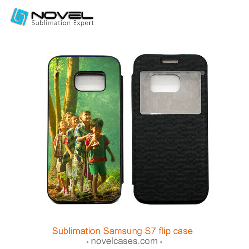 DIY Sublimation Smart flip Cover for Sam Galaxy s7