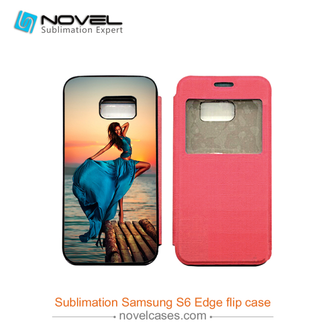 Blank Sublimation Smart flip Cover for Sam Galaxy s6 edge