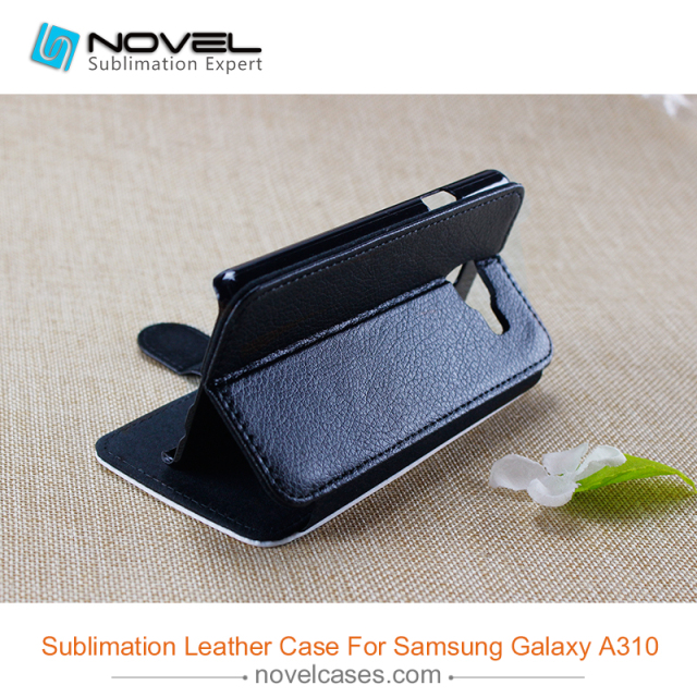 Sublimation Pu Leather phone cover for Sam Galaxy A310