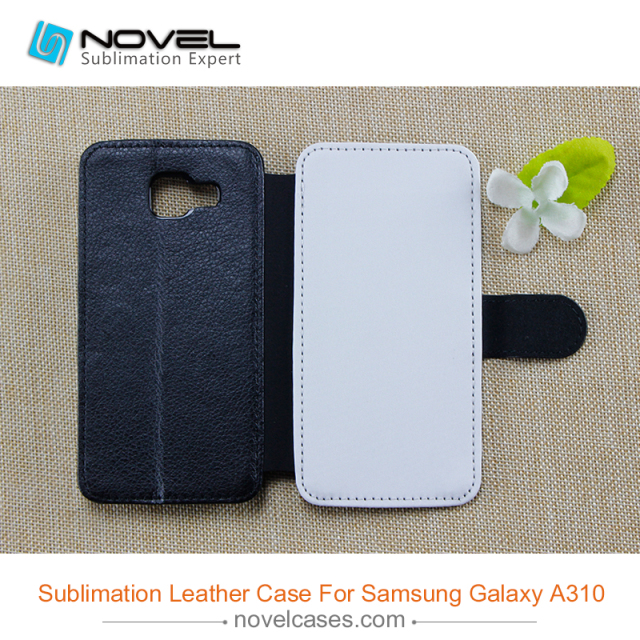 Sublimation Pu Leather phone cover for Sam Galaxy A310