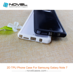 Blank Sublimation Rubber Phone Case for Sam Galaxy Note 7