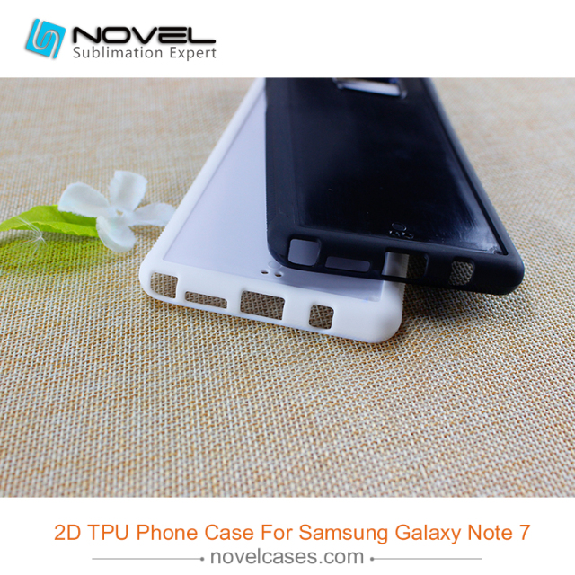 Blank Sublimation Rubber Phone Case for Sam Galaxy Note 7