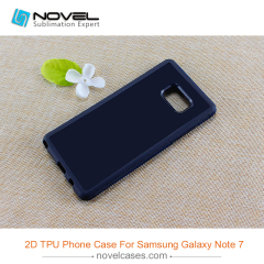 Blank Sublimation Rubber Phone Case for Sam Galaxy Note 7