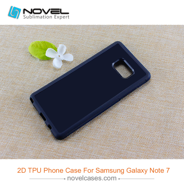 Blank Sublimation Rubber Phone Case for Sam Galaxy Note 7