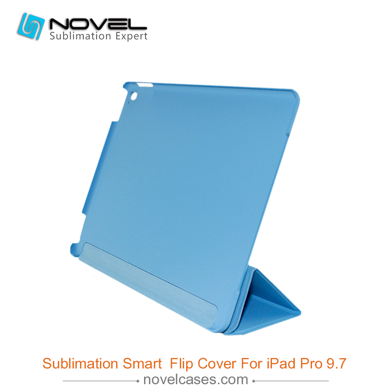 Hot Sale Sublimation Smart flip Cover for ipad pro 9.7'