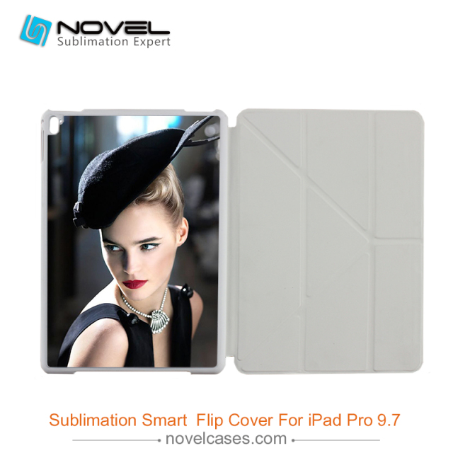 Hot Sale Sublimation Smart flip Cover for ipad pro 9.7'