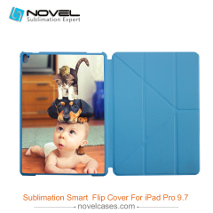 Hot Sale Sublimation Smart flip Cover for ipad pro 9.7'