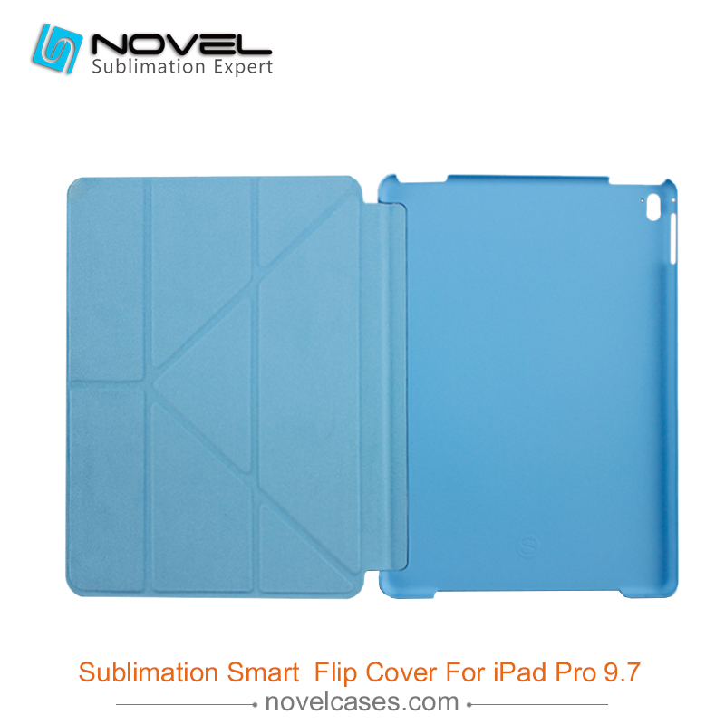 Hot Sale Sublimation Smart flip Cover for ipad pro 9.7'