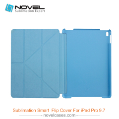 Hot Sale Sublimation Smart flip Cover for ipad pro 9.7'