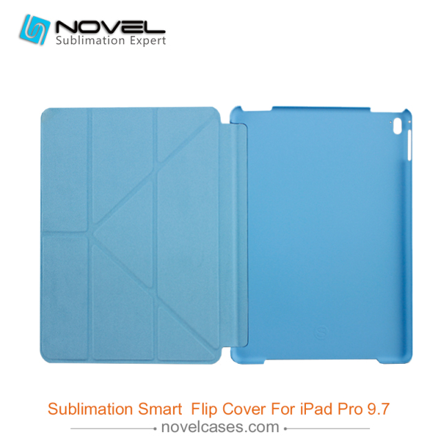 Hot Sale Sublimation Smart flip Cover for ipad pro 9.7'