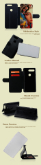 Newest Sublimation pu leather wallet  for Huawei Hornor 8