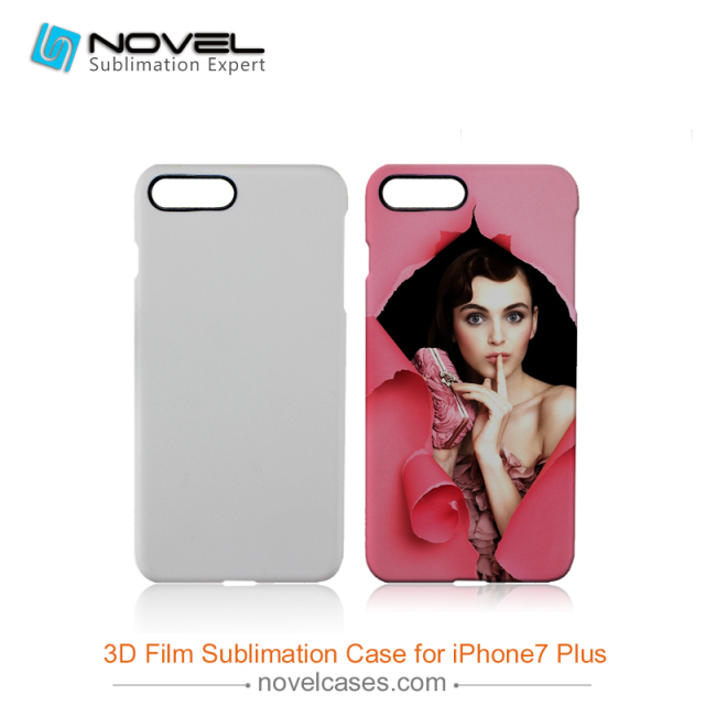 3D Film prining mold for sublimation iphone 7 plus case