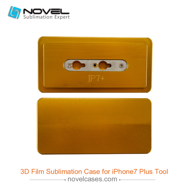 3D Film prining mold for sublimation iphone 7 plus case