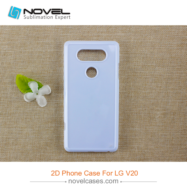 2D sublimation plastic mobile phone cover for LG V20