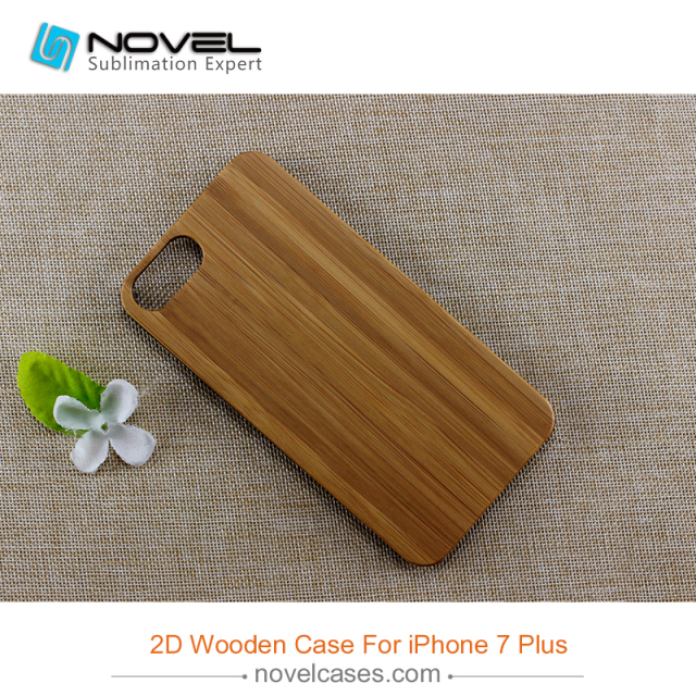 High quality blank Wooden phone Case for iphone 7 plus